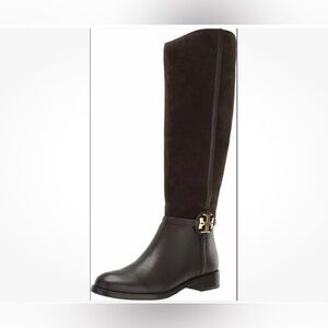 Tory Burch Black Over the Knee Boots